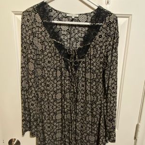 Oversized blouse/mini dress